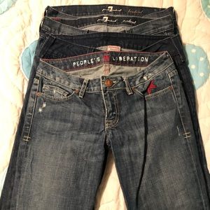 Jeans from an array of places!